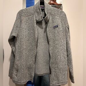 Grey Knit Patagonia Jacket